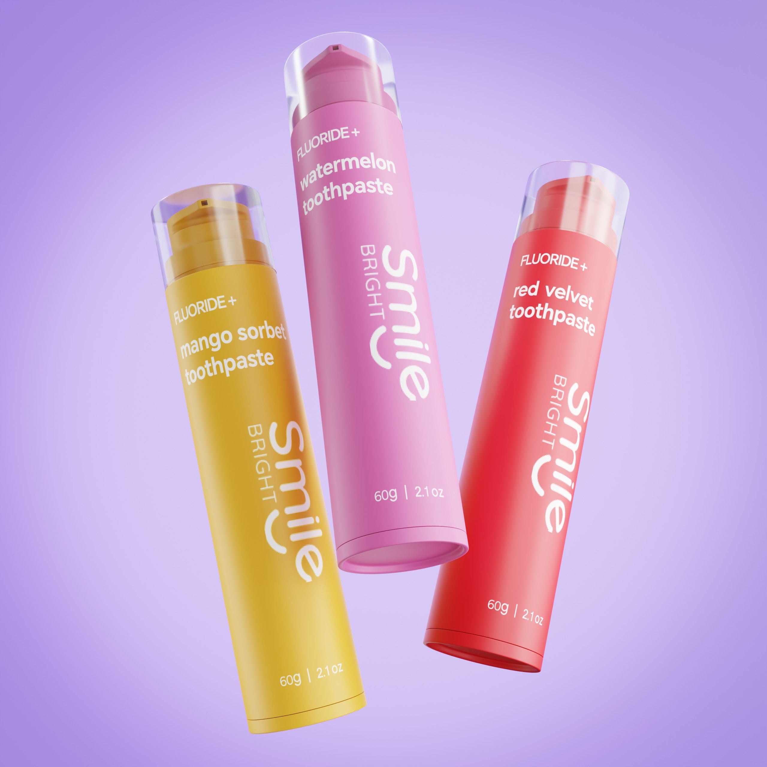 Fluoride+ Gourmet Toothpastes