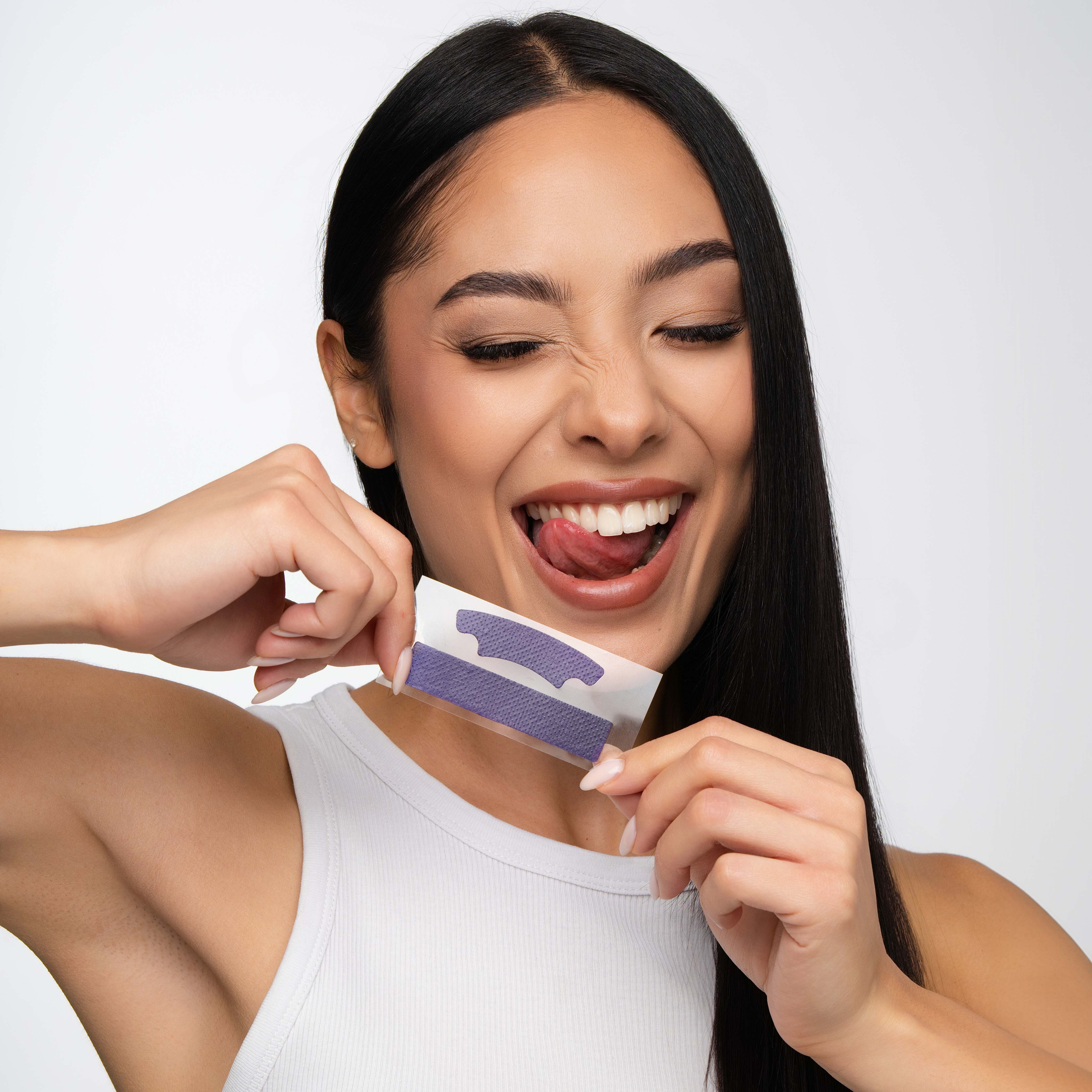 V24 Purple Teeth Whitening Strips