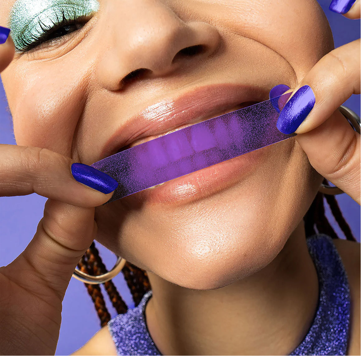 V24 Purple Teeth Whitening Strips